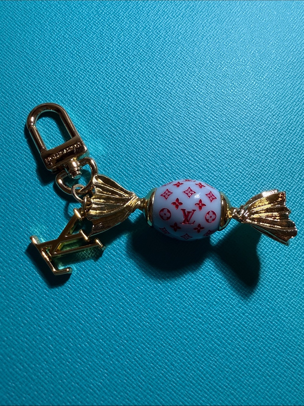 Monogram Candy Bag Charm